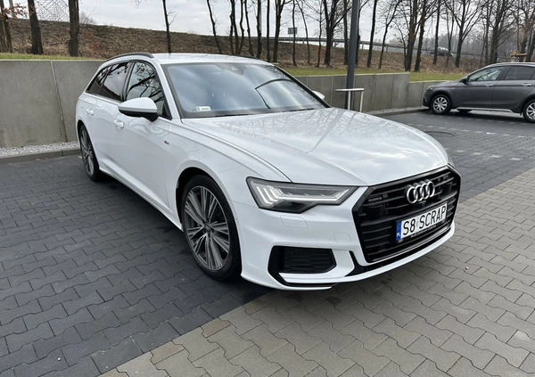 Audi A6 cena 254280 przebieg: 68000, rok produkcji 2020 z Mikołów małe 121